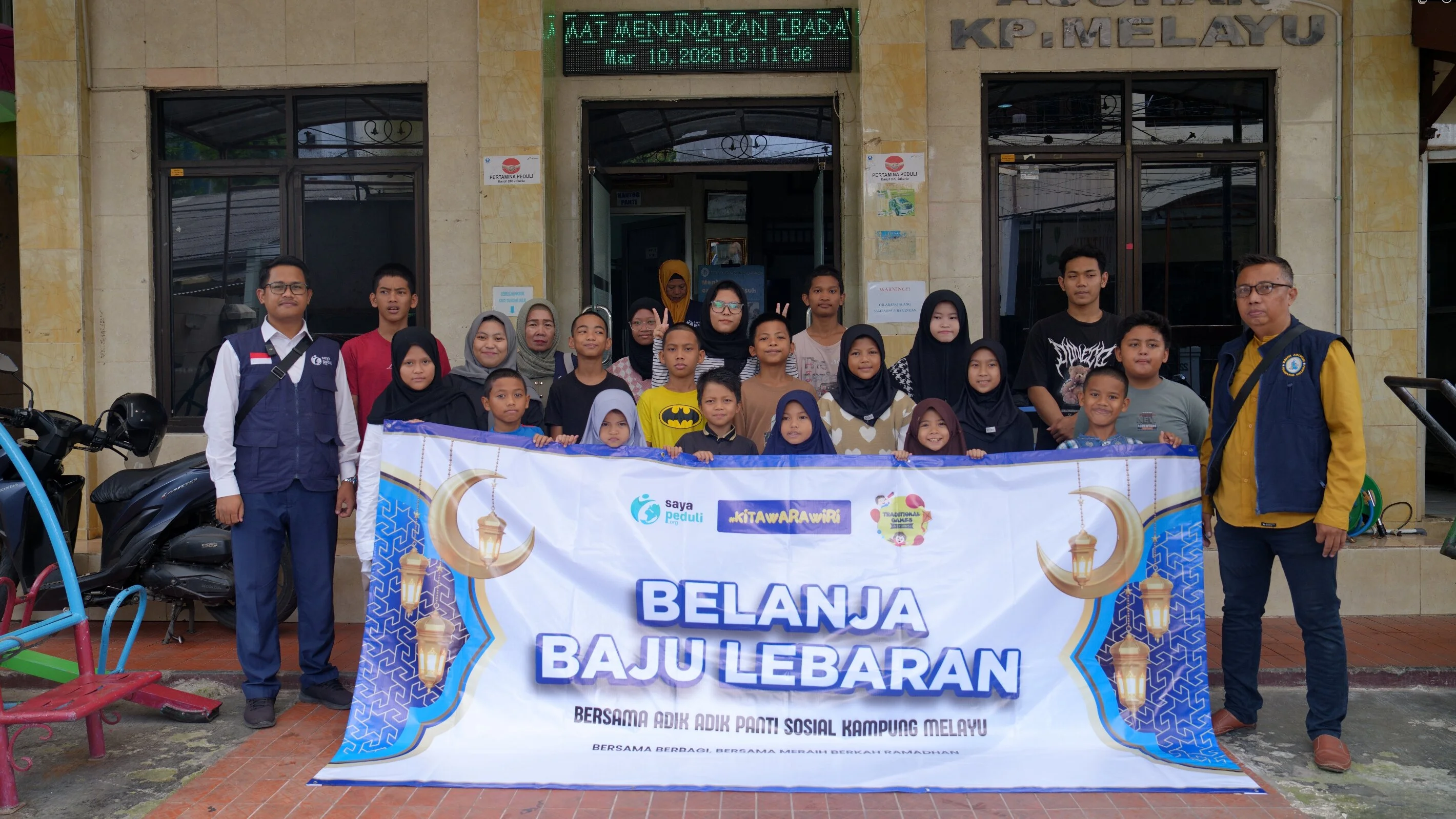 Foto 1 dari album Belanja Lebaran Bareng Yatim Piatu 2025